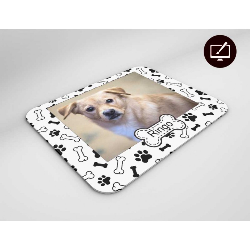 Mousepad dog bone