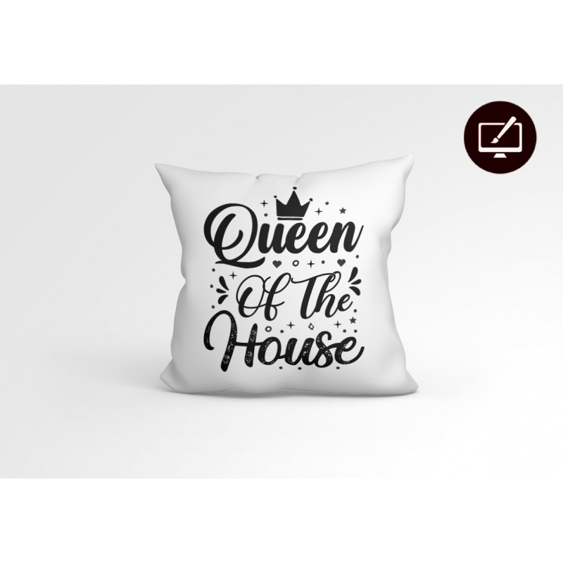 Μαξιλάρι Queen of the house